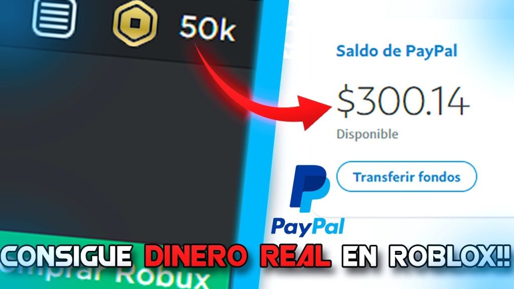 pasos para monetizar con robux